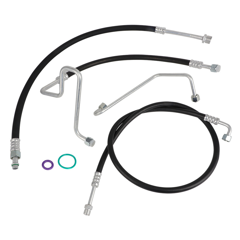 Hoses Lines Kit For 76-79 Ford F-100/ F-150 &78-79 Bronco V8 with factory A/C