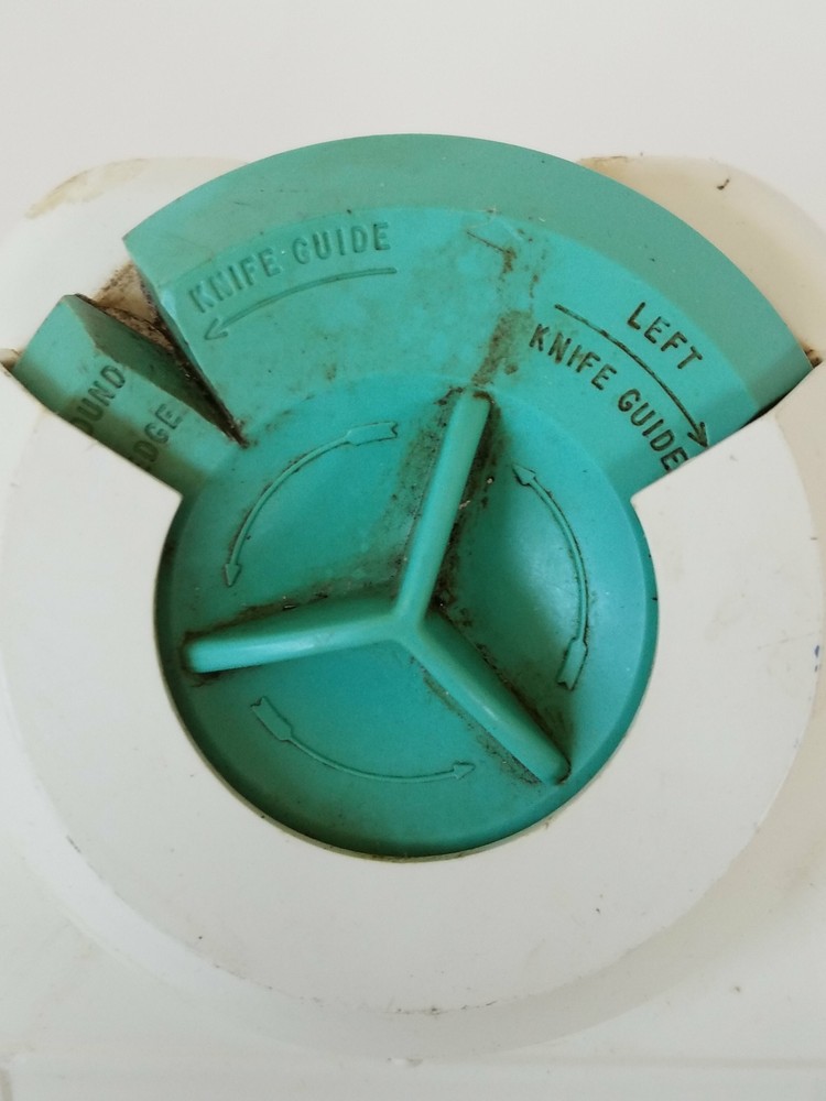 Dial-X Pull Through Sharpener for Knives Scissors Shears Camping Tools Axes