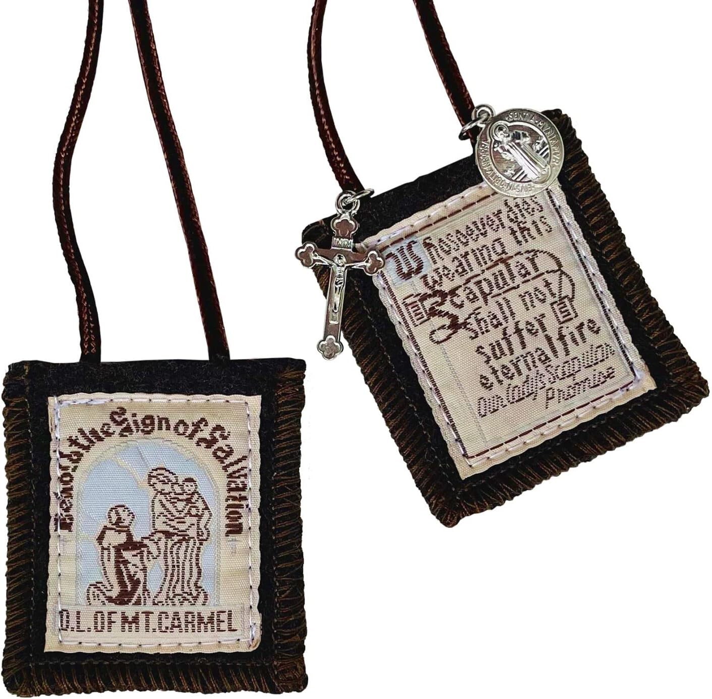 Scapulars Catholic, Brown Scapular of Our Lady of Mount Carmel, Escapularios Cat