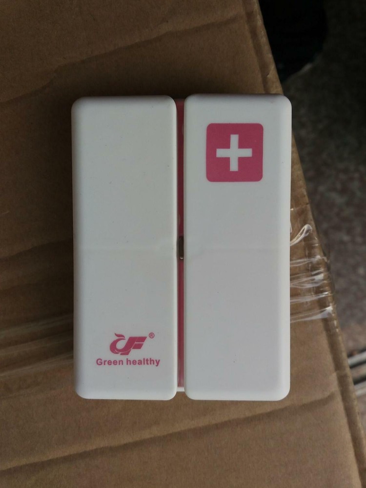 Foldable 7 Days Pill Case A Week Pill Box Tablet Storage Case Container