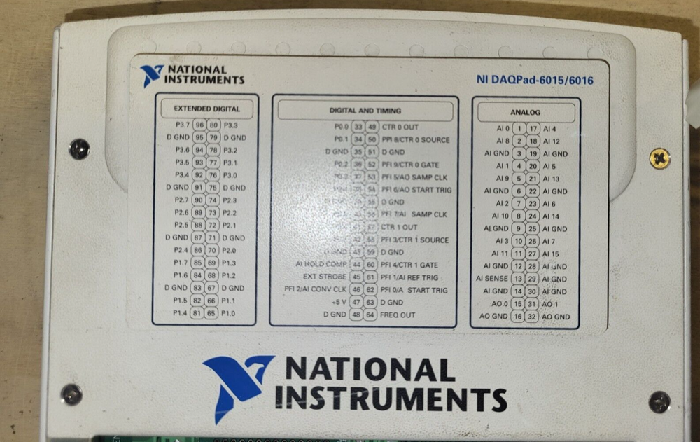 National Instruments NI DAQPad-6016