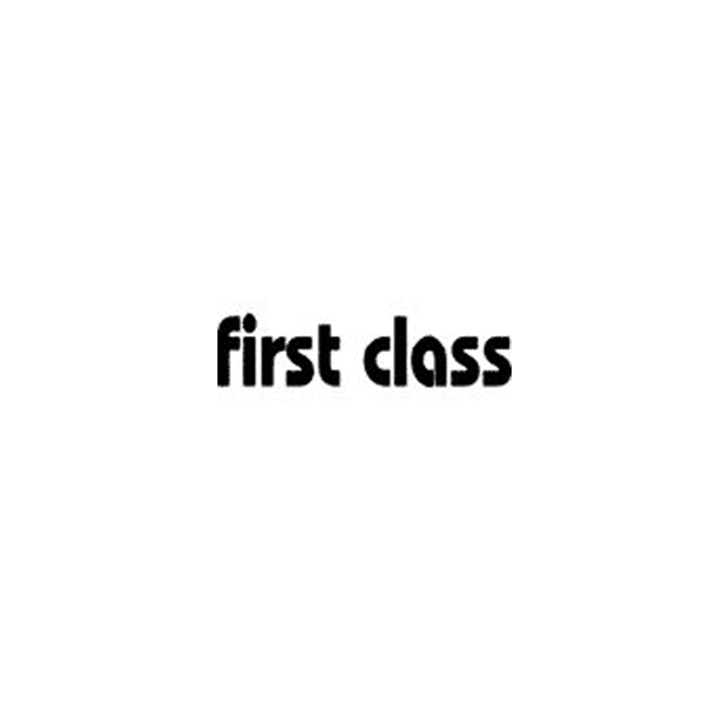 FIRST CLASS Self-Inking Stamp -Black