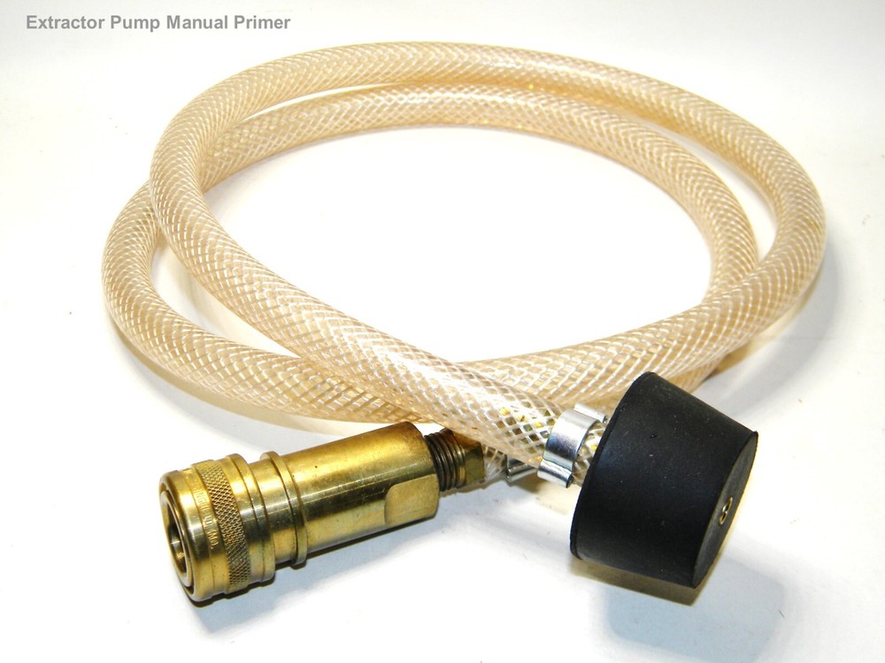 Carpet Cleaning Pump Manual Primer