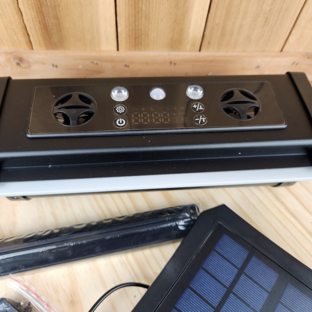 Automatic Chicken Coop Door LCD Battery Solar Powered Timer Light Remote Control