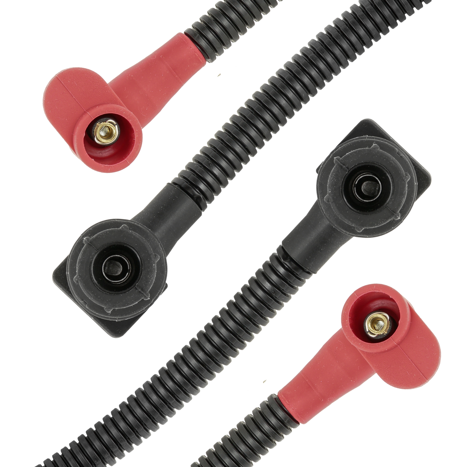 Fits Polaris RZR 800 Ignition Coil Spark Plug Wire 52 and 59.3 cm EFI 2011-2014