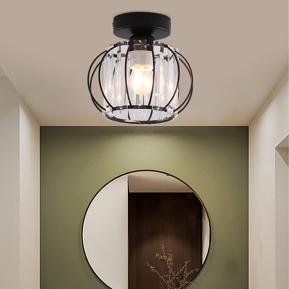 Recessed ceiling lamp, iron ceiling lamp, E27 socket, maximum power 20W