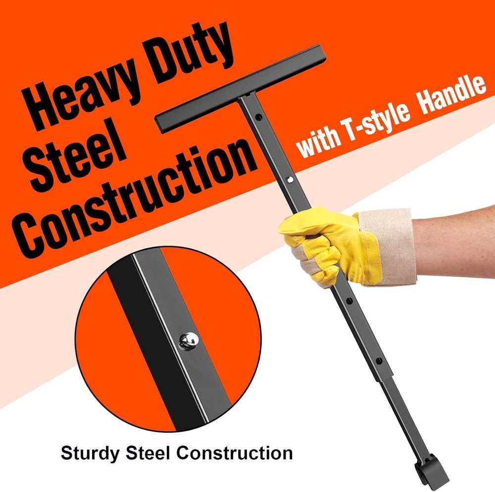Heavy Duty Water Shut Off Tool - Adjustable Length