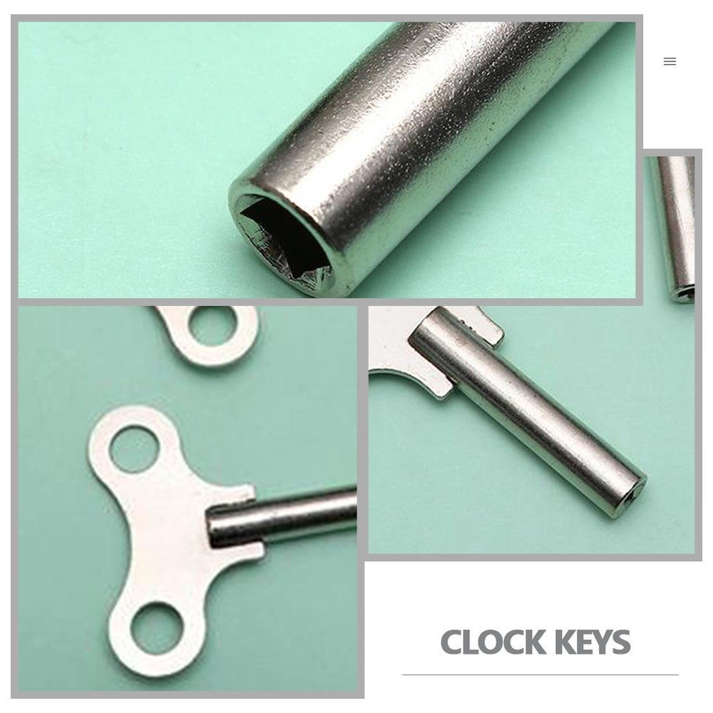 4 Pcs Clock Winding Key Universal Clockwork up tools Keys