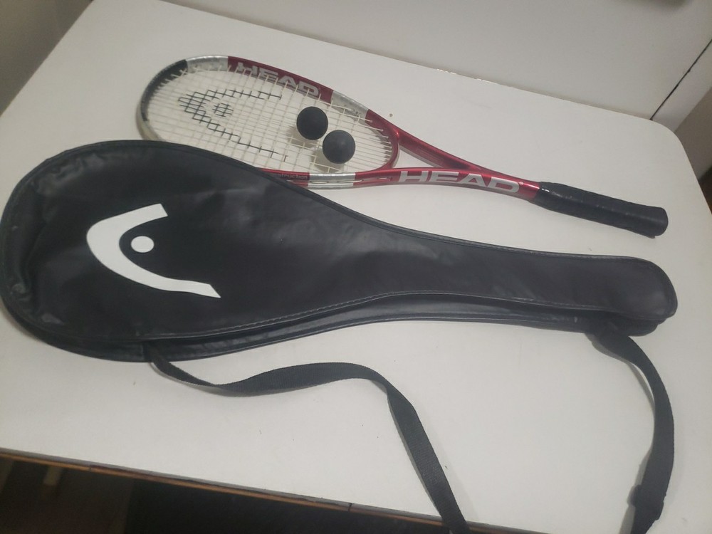 Head Liquidmetal 160 Squash Racket, Bag