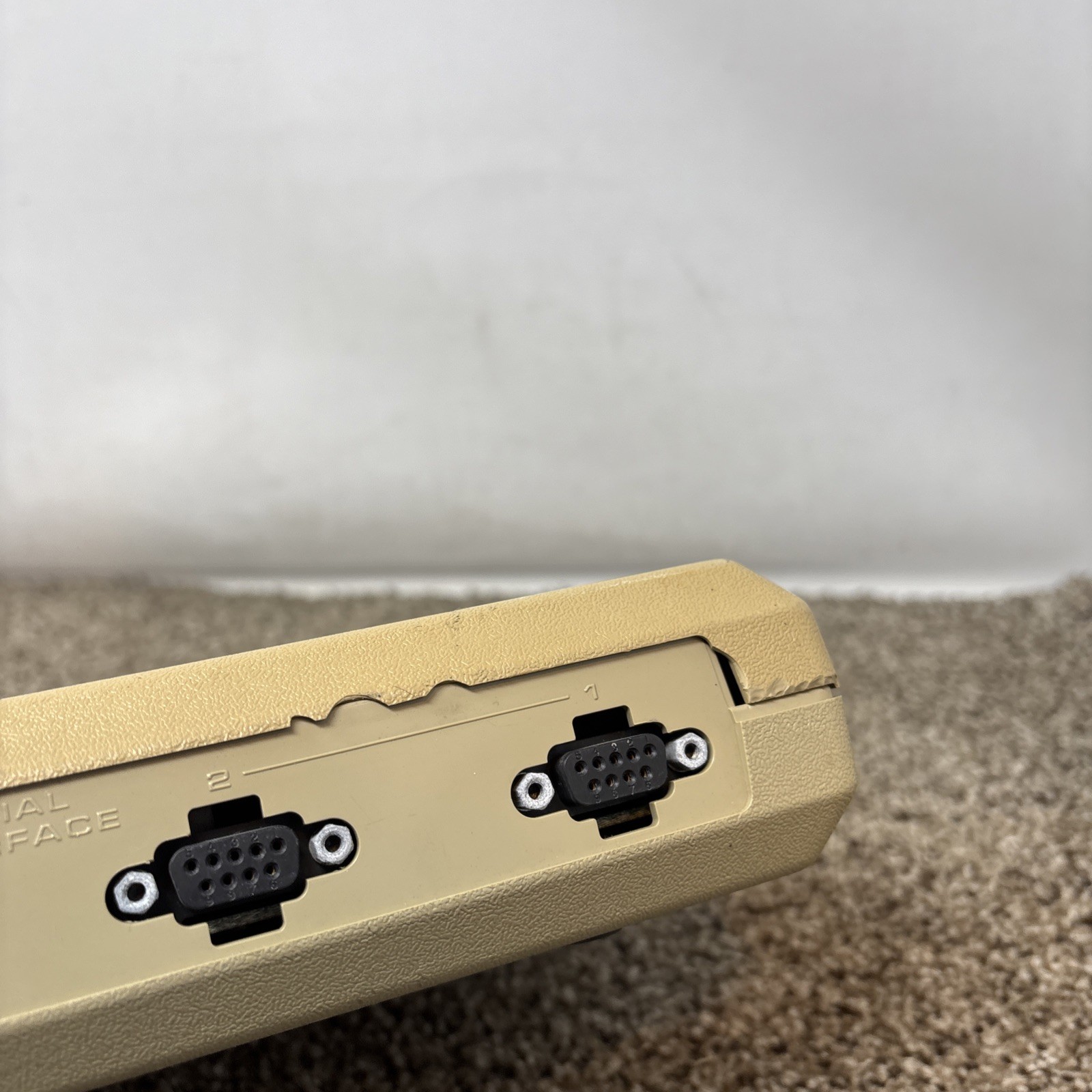 Atari 850 Interface Module for Atari 400 / 800 Untested FOR PARTS AS IS DAMAGED