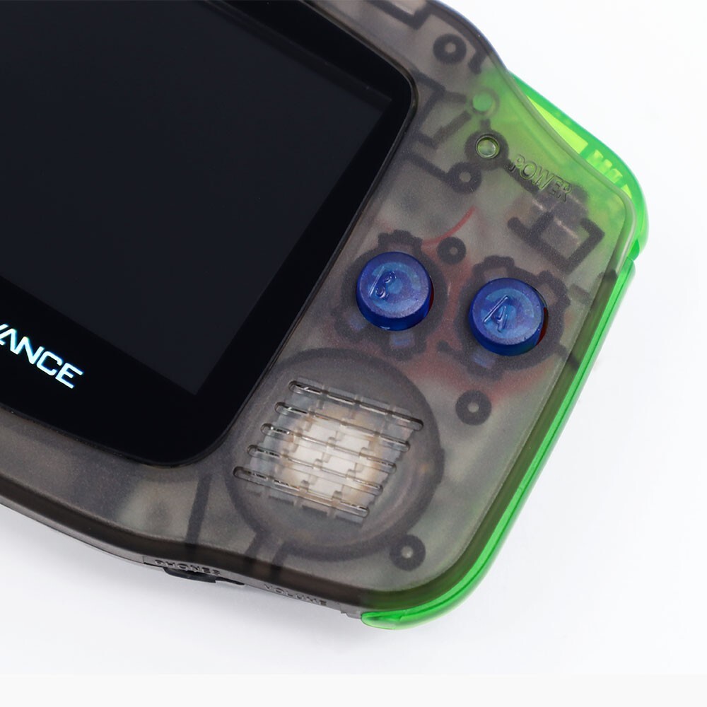 IPS V2 Game Boy Advance GBA Clear Black Console High Light Backlight LCD Mod