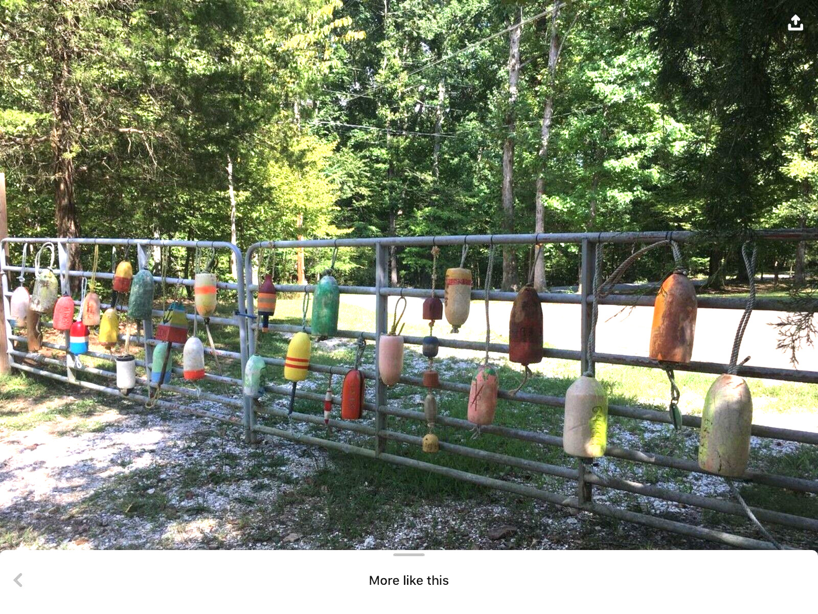 FREE SHIP 207 Maine Lobster BUOY nautical pot bouy float shore crab Lake CAPE