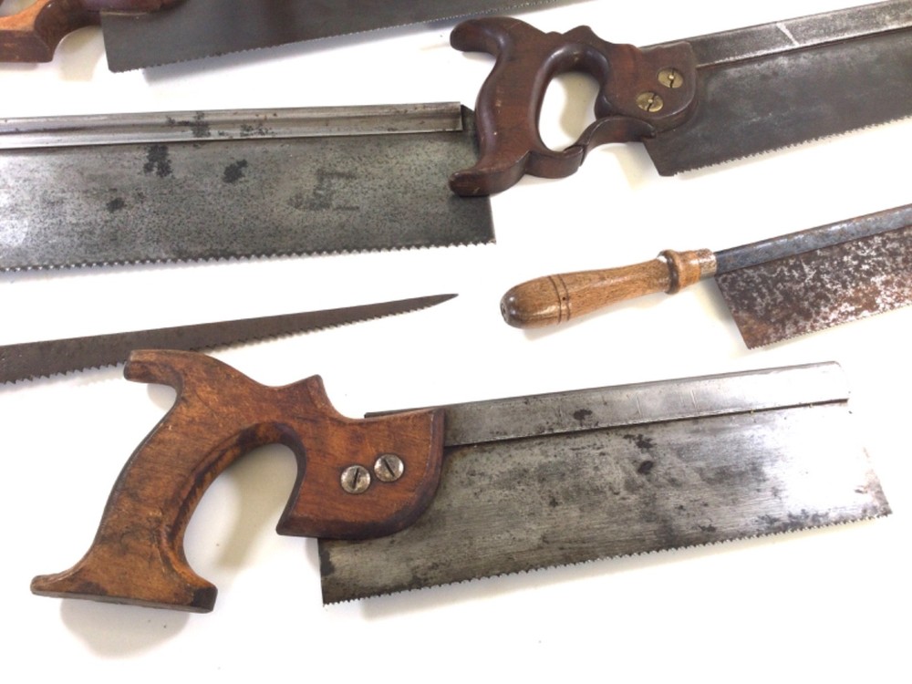 workshop found vintage saws