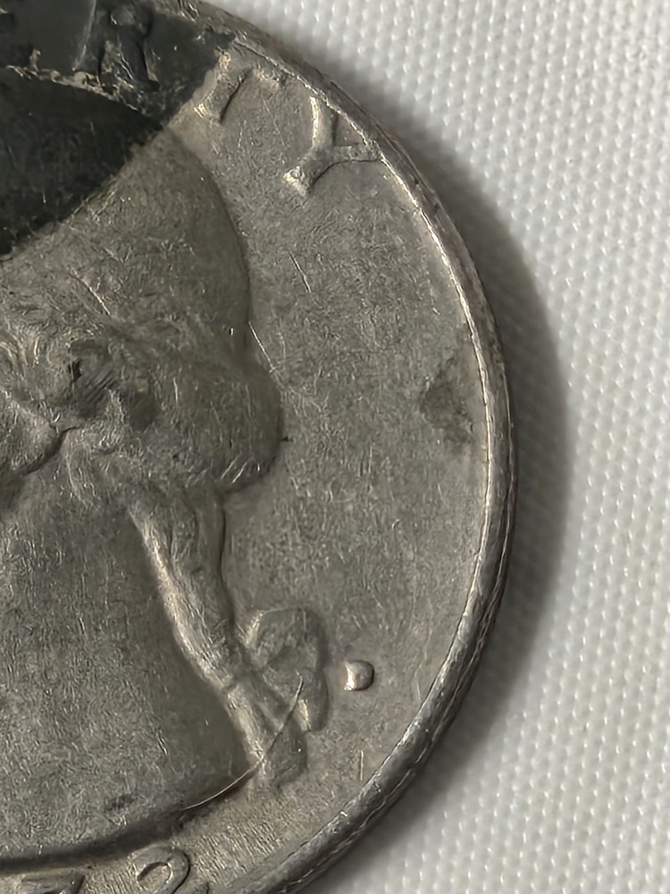 1972 D Quarter with Errors