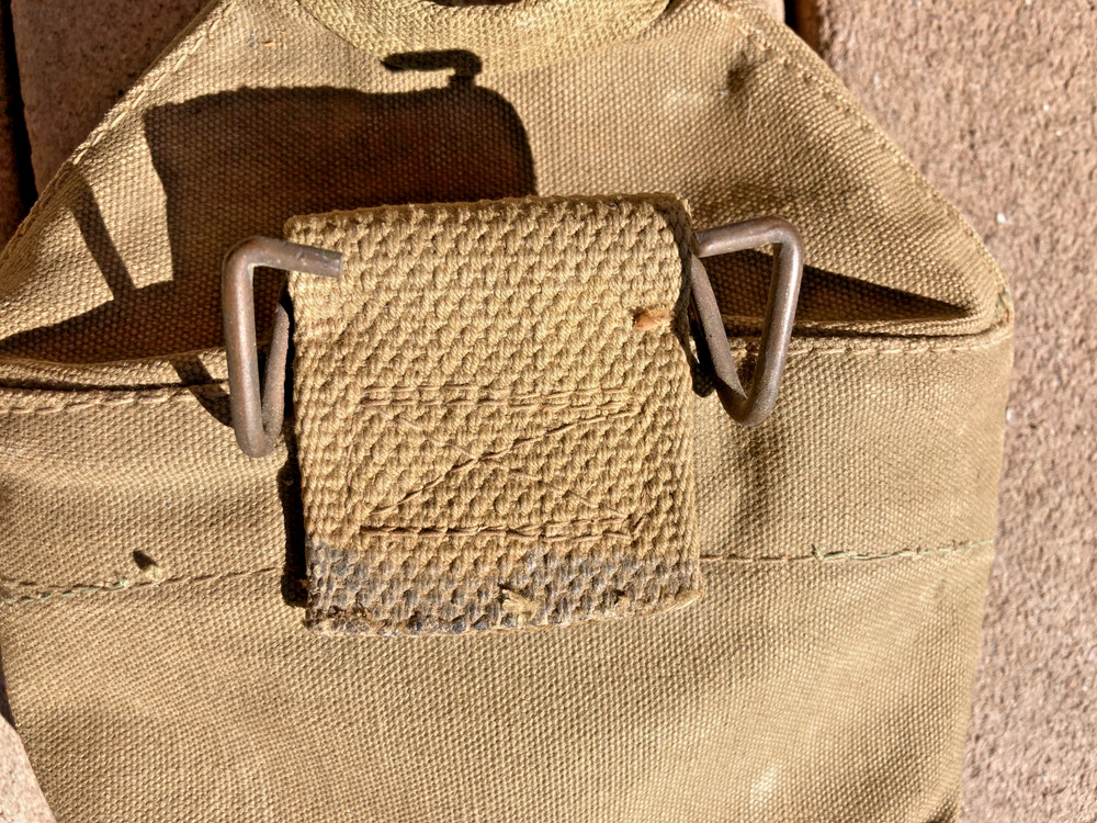 ORIGINAL WWII US USMC MARINE P1941 P41 3RD PATTERN CANTEEN COVER Field Gear