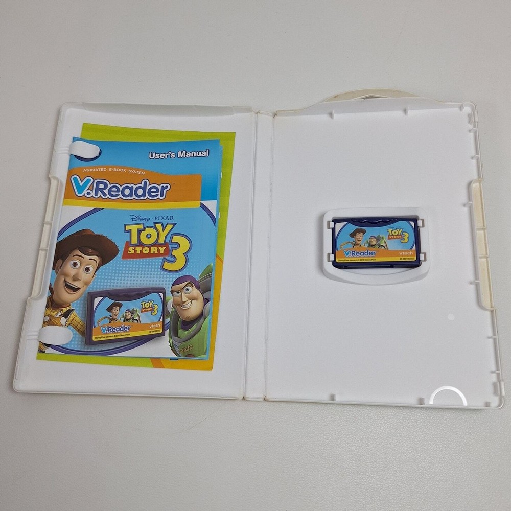 Vtech V Reader Disney Pixar Toy Story 3 Learning Game