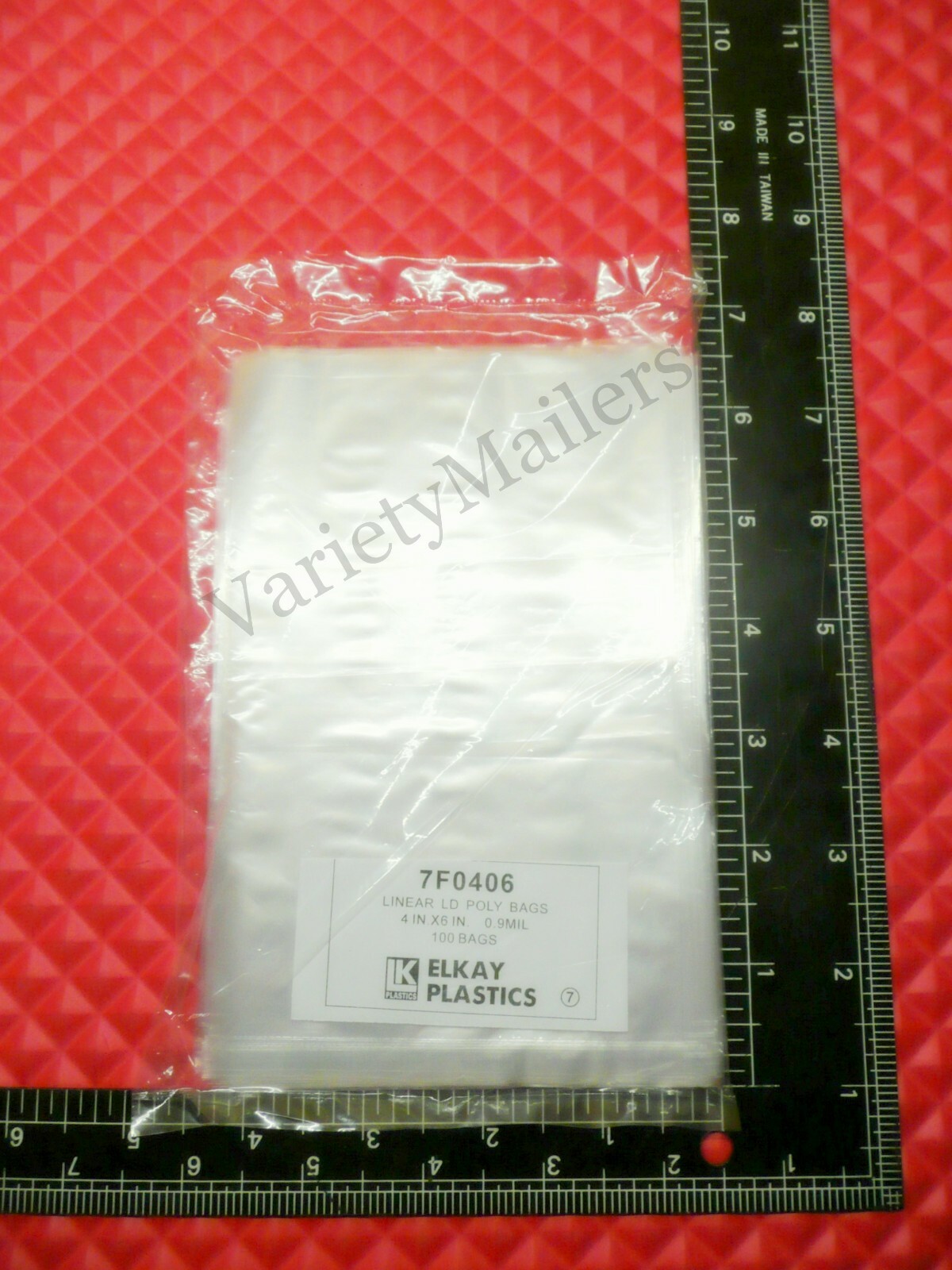 100 Merchandise Bags 4 x 6 Clear Thin 1 Mil Plastic Baggies 4''x 6''