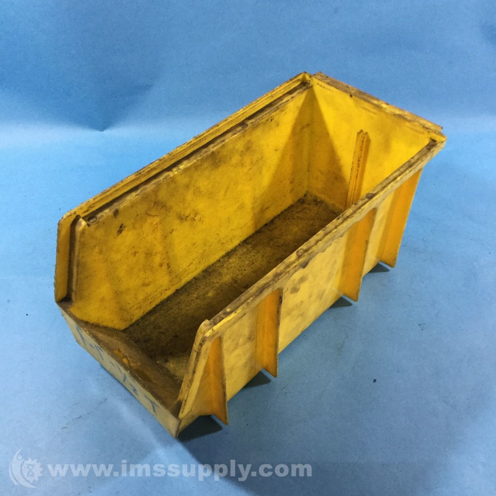 Global 550106 Yellow Storage Bin USIP