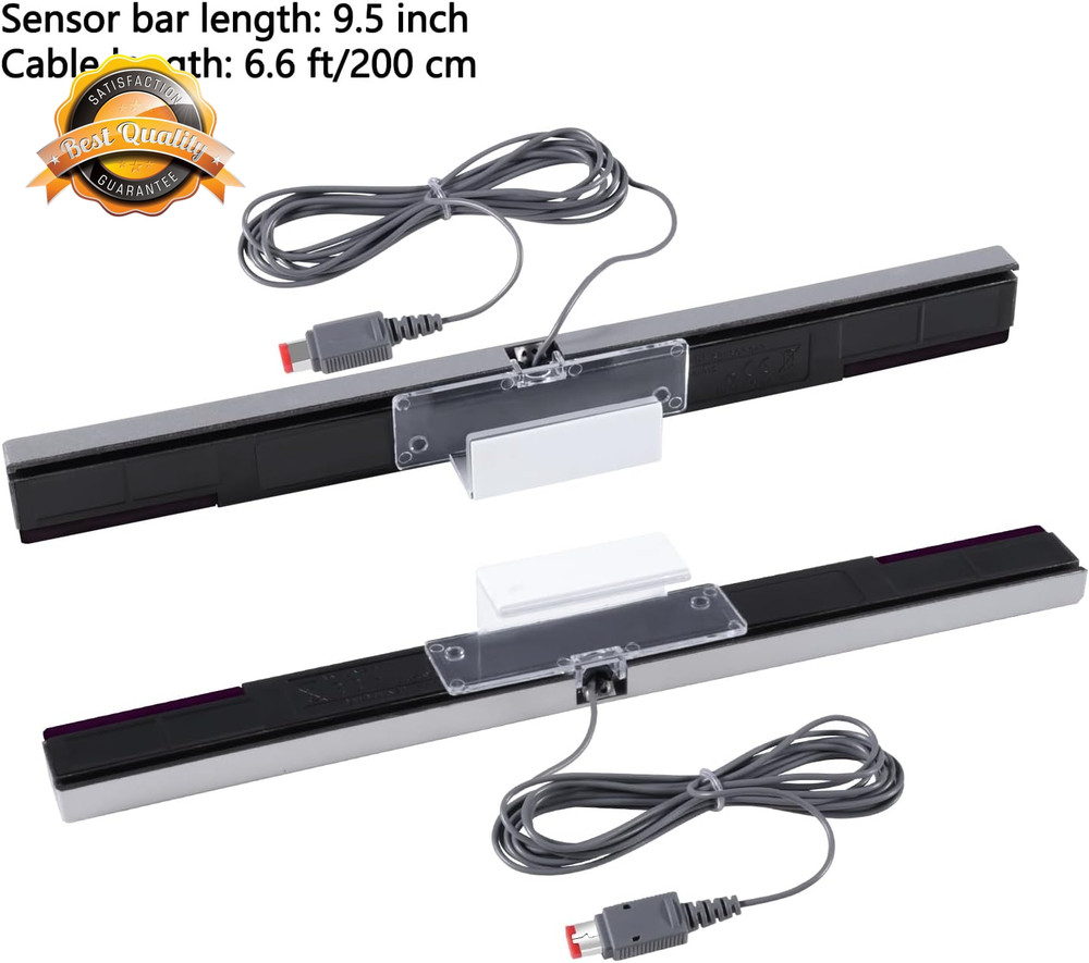 Wired Infrared Sensor Bar Replacement for Wii and Wii U Console