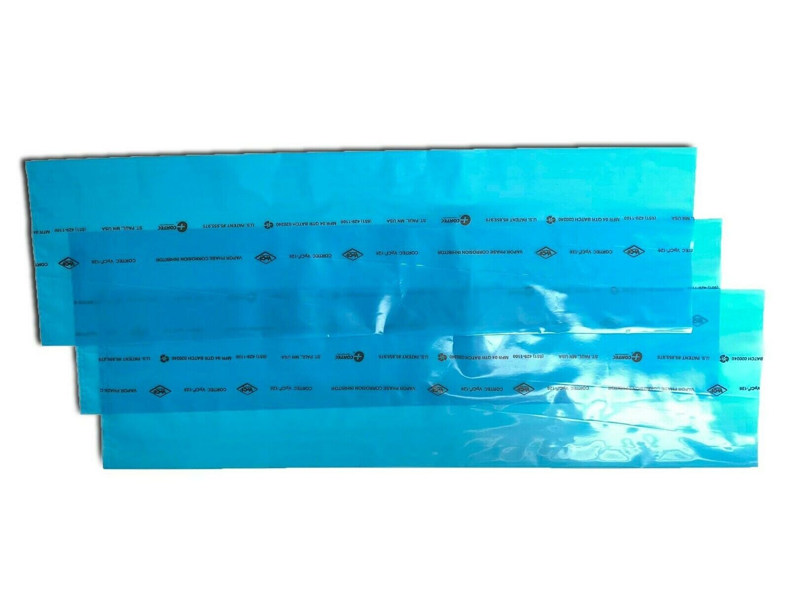 VCI Gun Storage Bags - Anti Rust Bags for Rifles - 12"x42" 4 mil (Pack of 3)