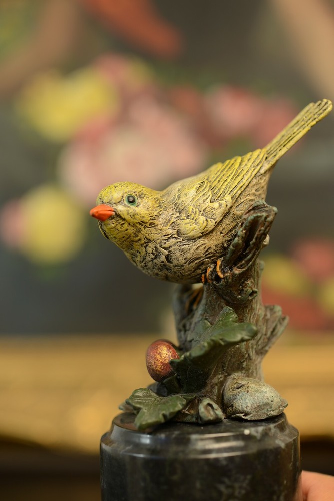 MILO BRONZE STATUE SCULPTURE BIRD STATUE