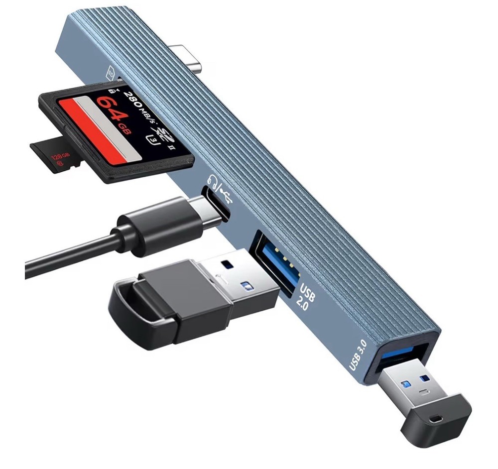 SD Card Reader USB C, WZDYFL SD Card Reader for iPhone Memory Card Reader