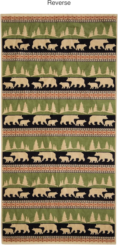 Bear Rustic Décor Bath Towel
