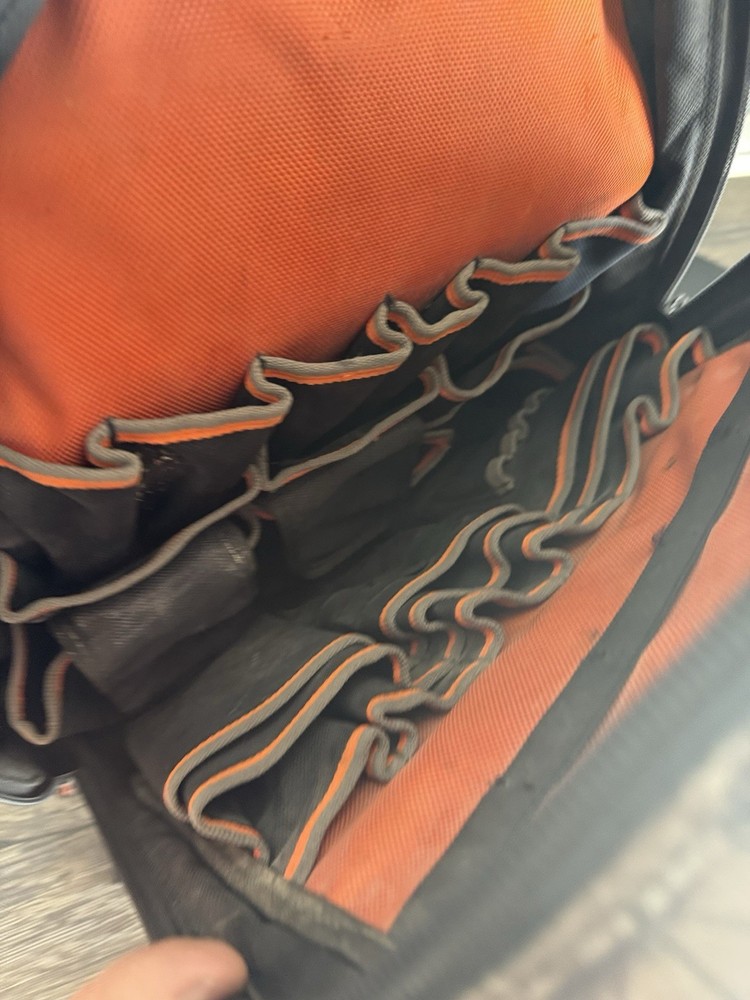 Klein Tools Camouflage Tool Backpack Polyester Padded Adjustable Handle Black