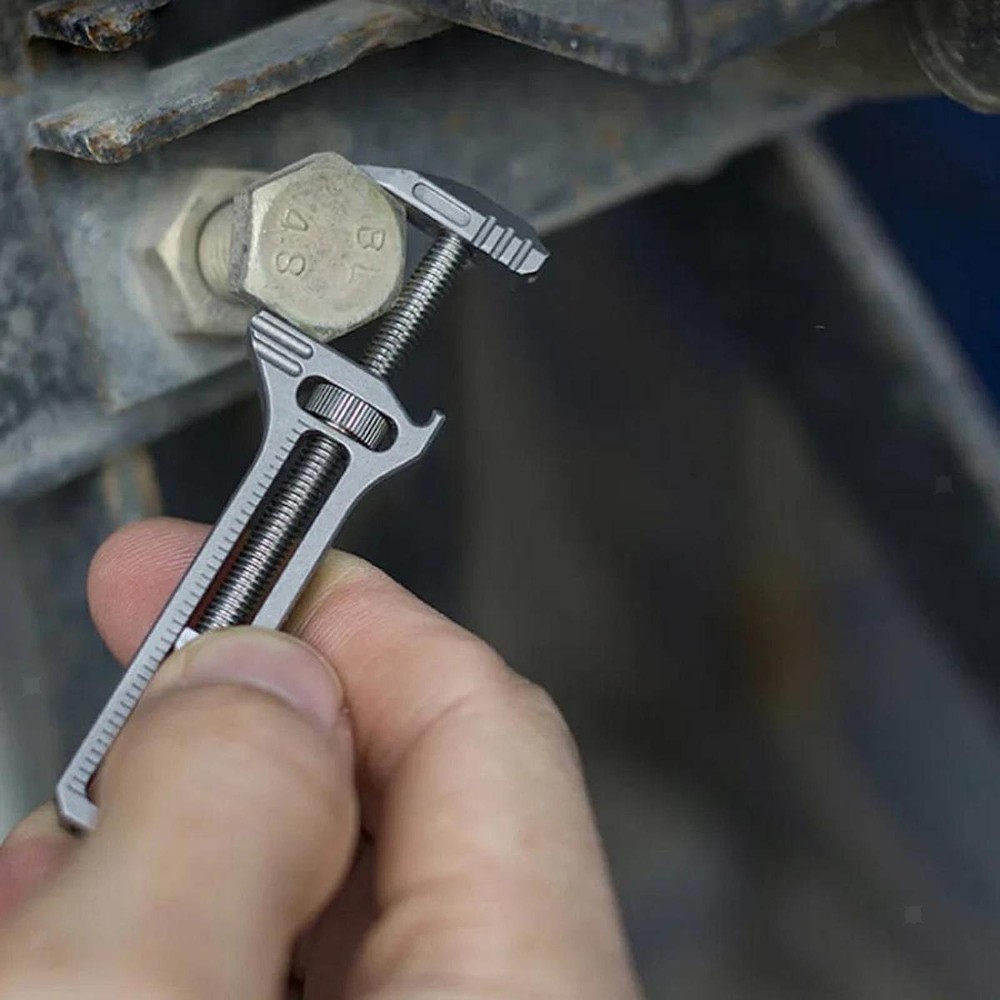 Mini Wrench Release Quick Install Tight Replacement Adjustable Wrench
