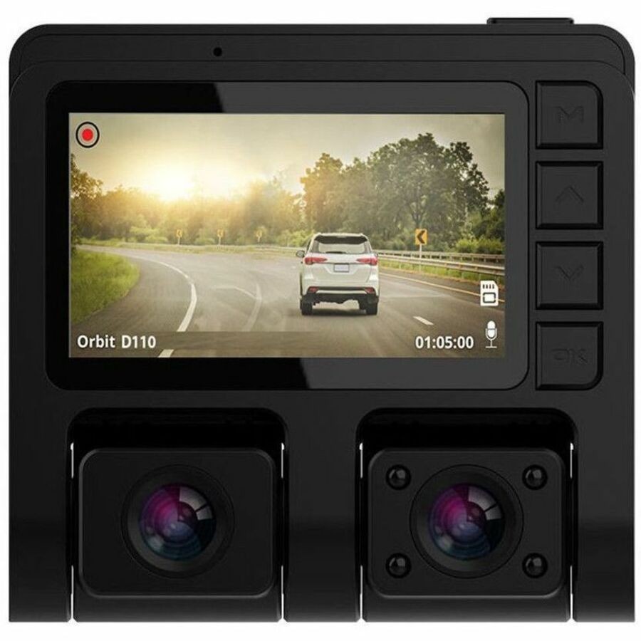 GekoGear Front/Rear Dashcam With Display