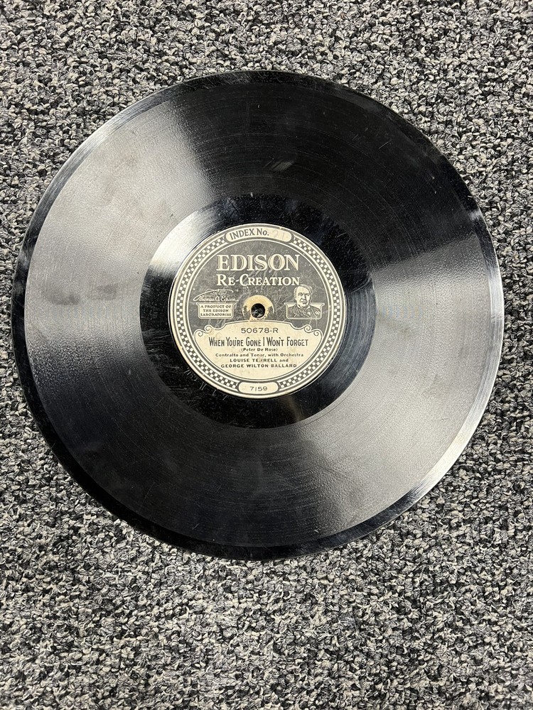 Edison Re-Creation Whispering Hope