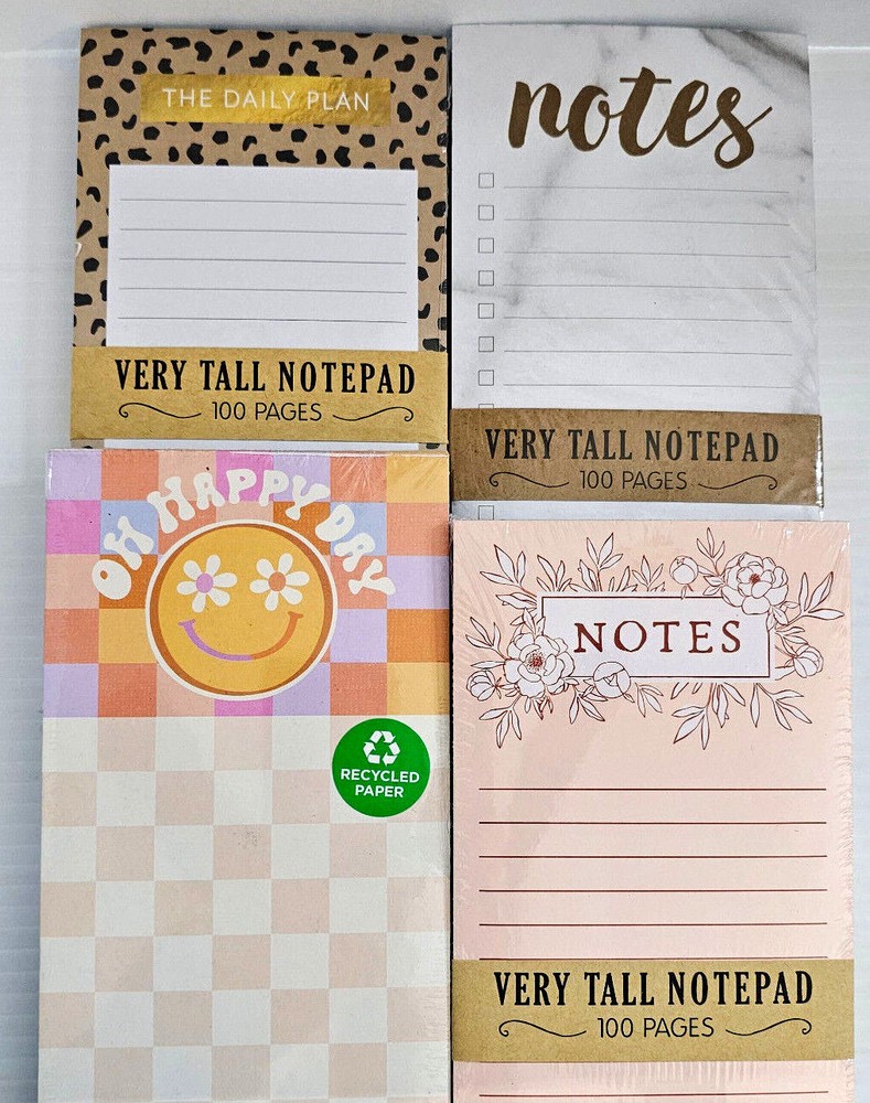Tall 10"x4" Magnet Note Pads w/ 100 Sheets/Pages