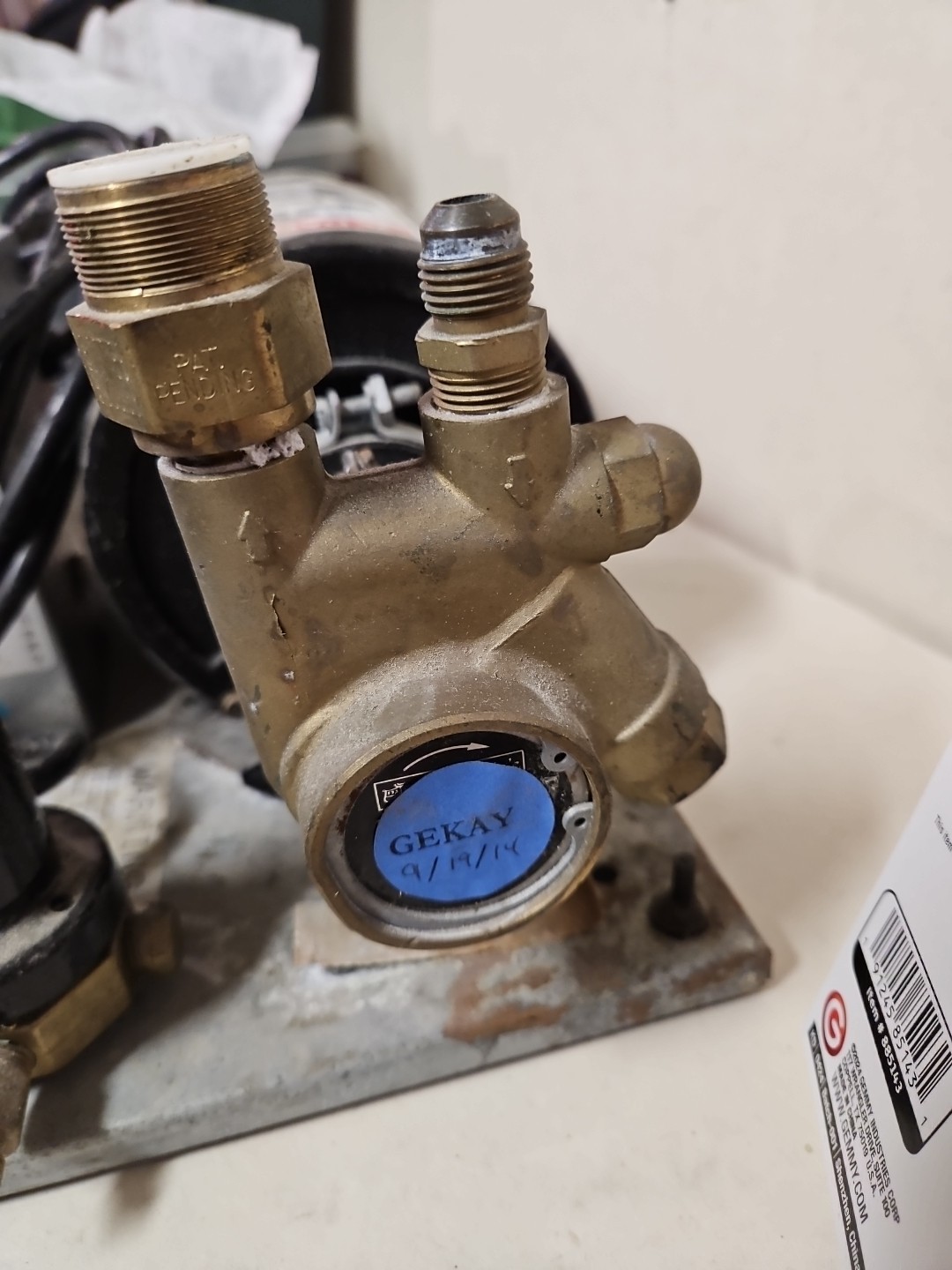 Cornelius 120V, 60Hz, 1/3HP Pump And Motor Assembly - 620408124