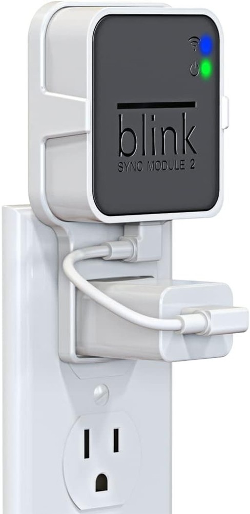 Outlet Wall Mount for Blink Sync Module 2, Mount Bracket Holder for Blink Out...