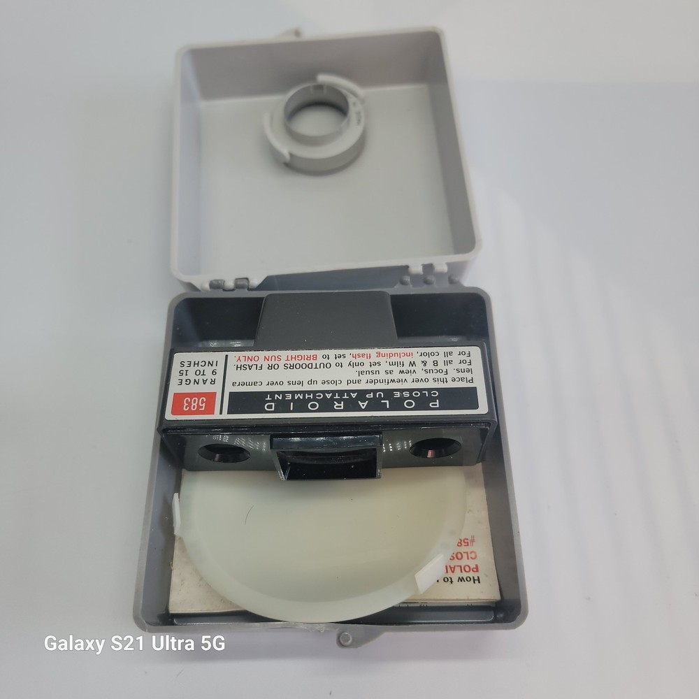 Polaroid close up kit 583 & Portrait kit 581 - 581 Missing Diffuser