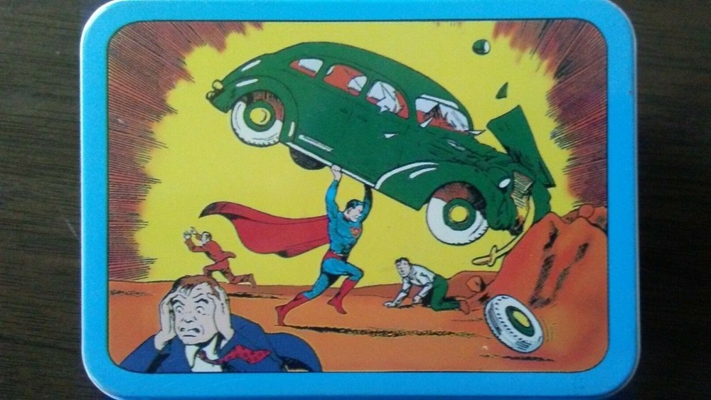 Superman Miniature Tin Lunchbox