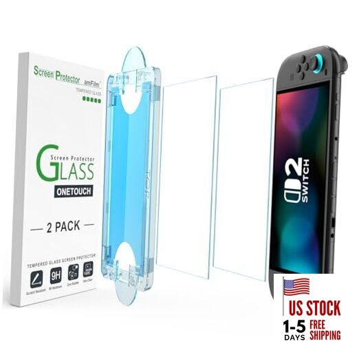 Auto-Alignment OneTouch for Nintendo Switch 2 Screen SWTCH2-7.9" Clear