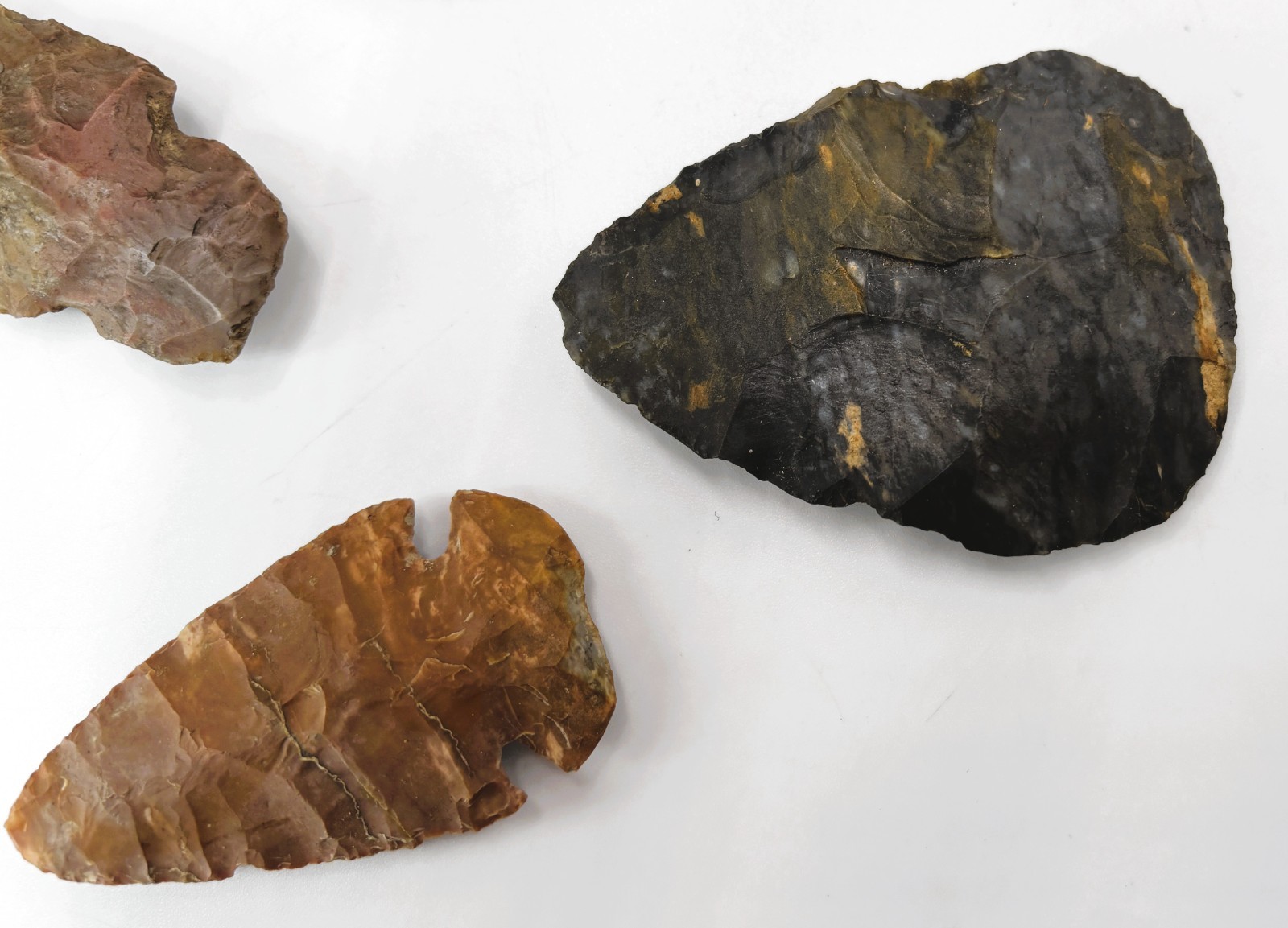 Authentic Native American Arrowheads Artifacts Flint & Chert Hamilton Ohio Find