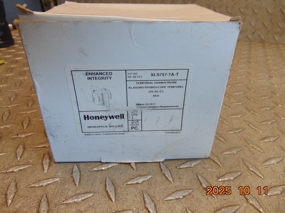 HONEYWELL XLS757-7A-T TEMPORAL HORN/STROBE