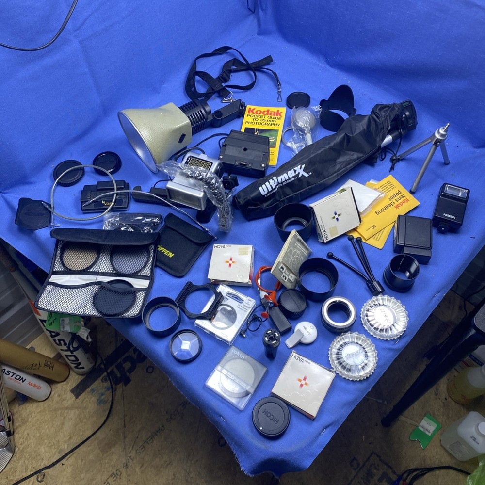 camera accessories large lot
