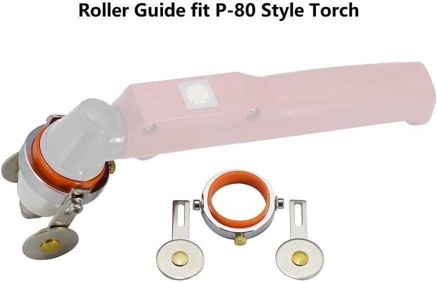 Compact Copper Roller Guide Wheel with One Screw for Plasma Cutting Efficiency