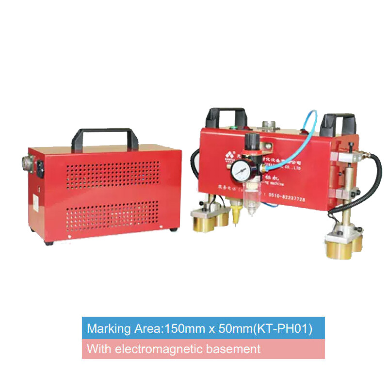 KT-PH Pneumatic Dot Peen Marking Machine For Metal Surface Engraving VIN Code