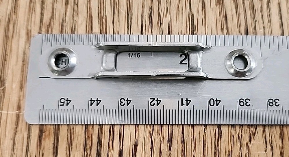 Pella Casement / Awning Lock Adjustment Strike Catch (KEEPER) ELIMINATES DRAFT
