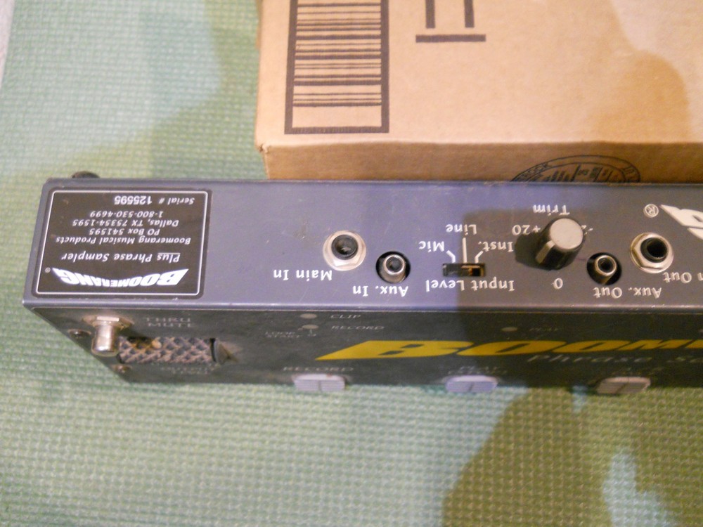 boomerang phrase sampler