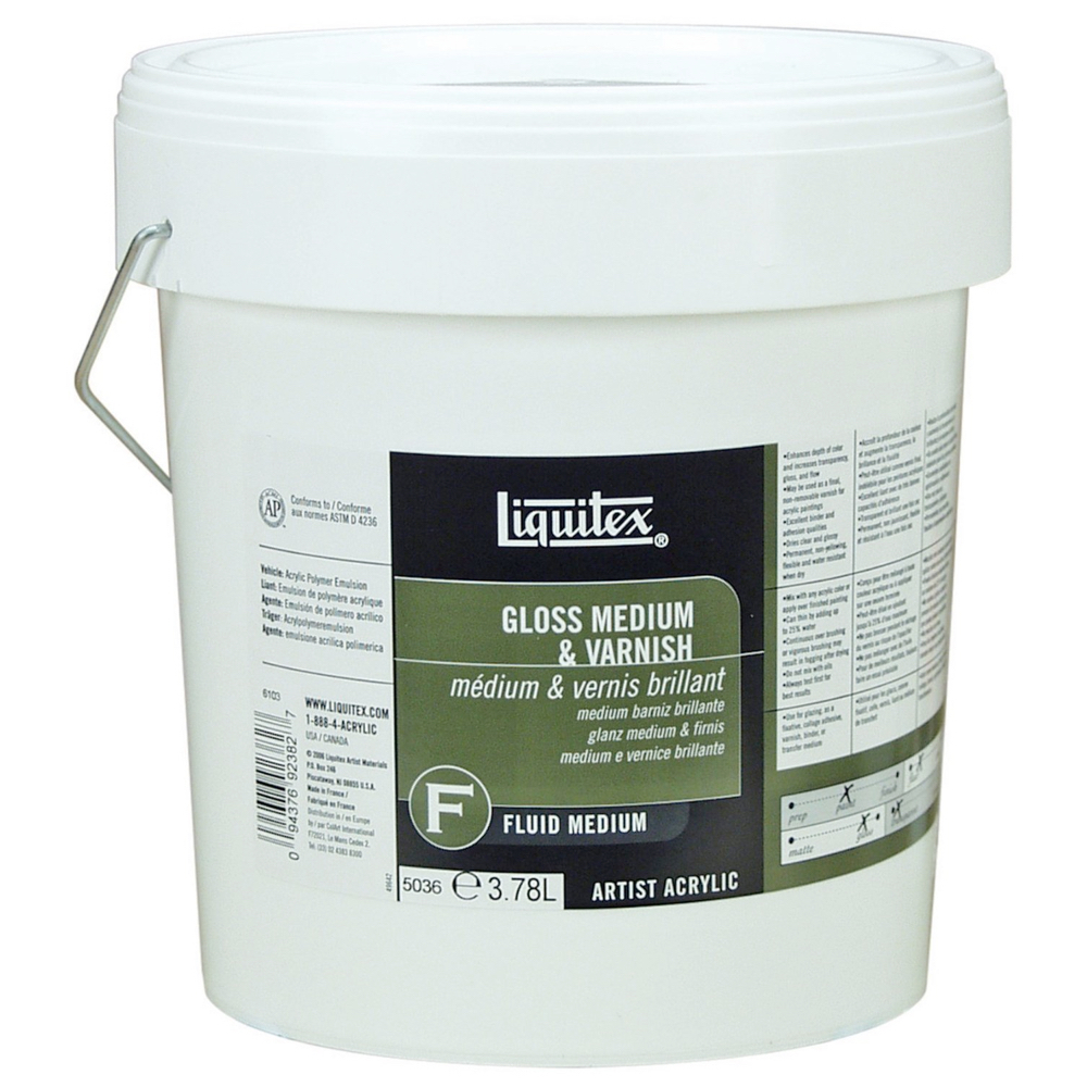 Liquitex Gloss Medium/Varnish Gallon