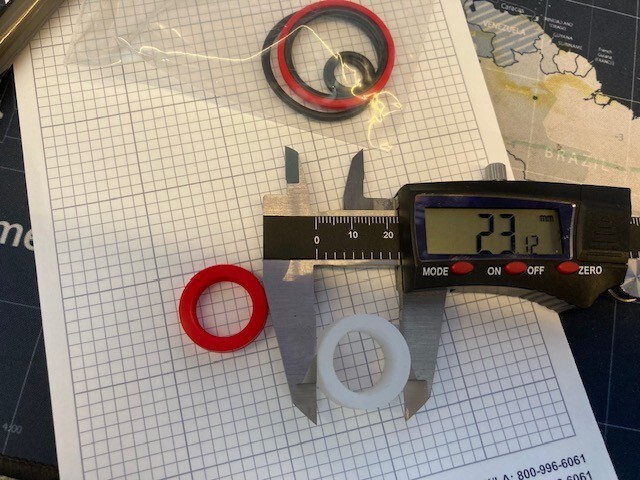 Volvo Penta 3858128 SX Steering Actuator Rebuild Seal Kit