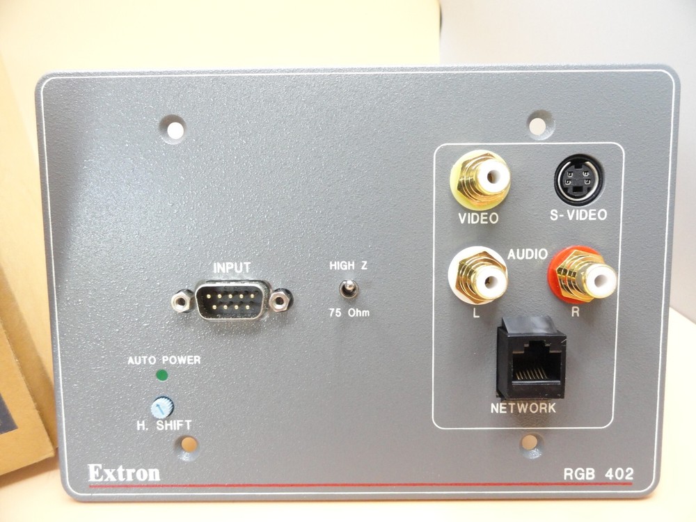 Extron RGB 402 Gray Mountable Interface (Qty 1)