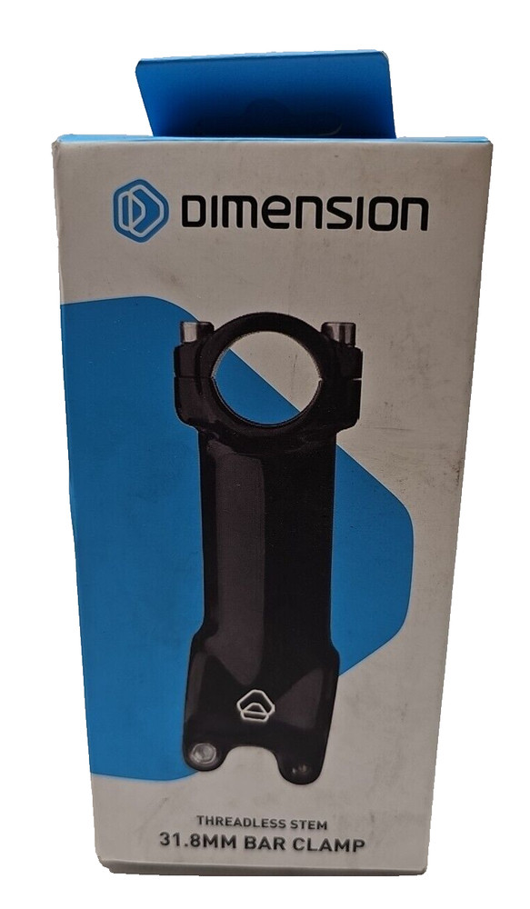 Dimension Threadless Stem 31.8 Bar Clamp