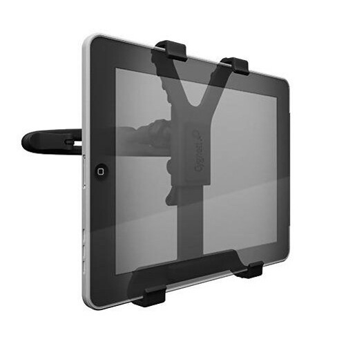 Holder Car Headrest Mount Seat Back Cradle Rotating Tablet Dock for Tablets