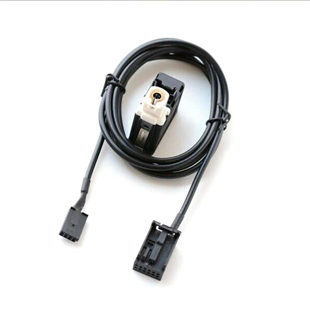 For NAVIGATION AUX Interface AUX USB Dash Audio 12Pin Cable For BMW E39 E53 X5